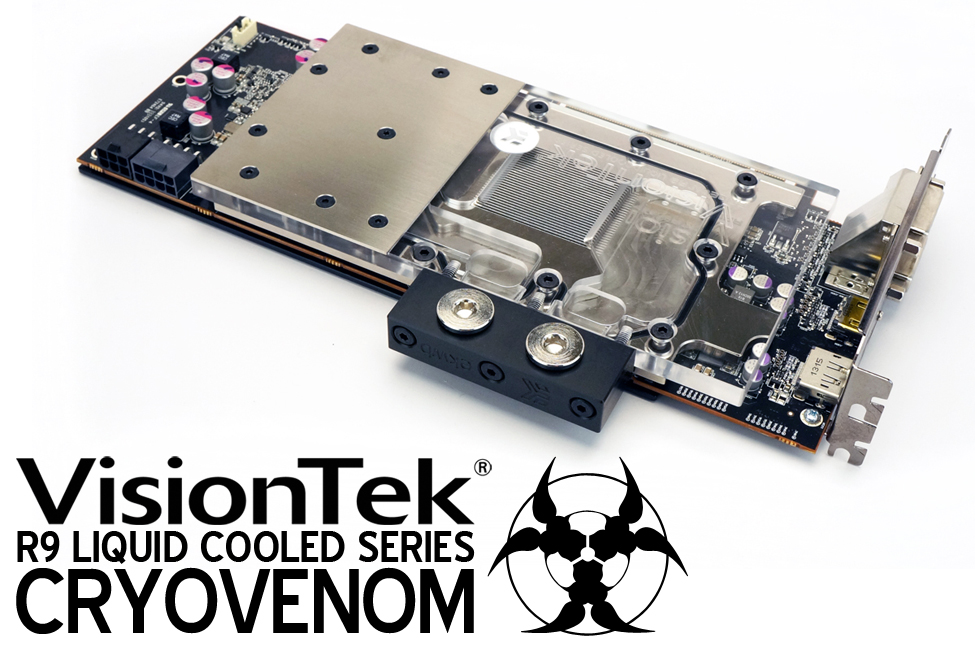 VisionTek To Announce First & Fastest Liquid Cooled R9 290 Graphics Card at CES