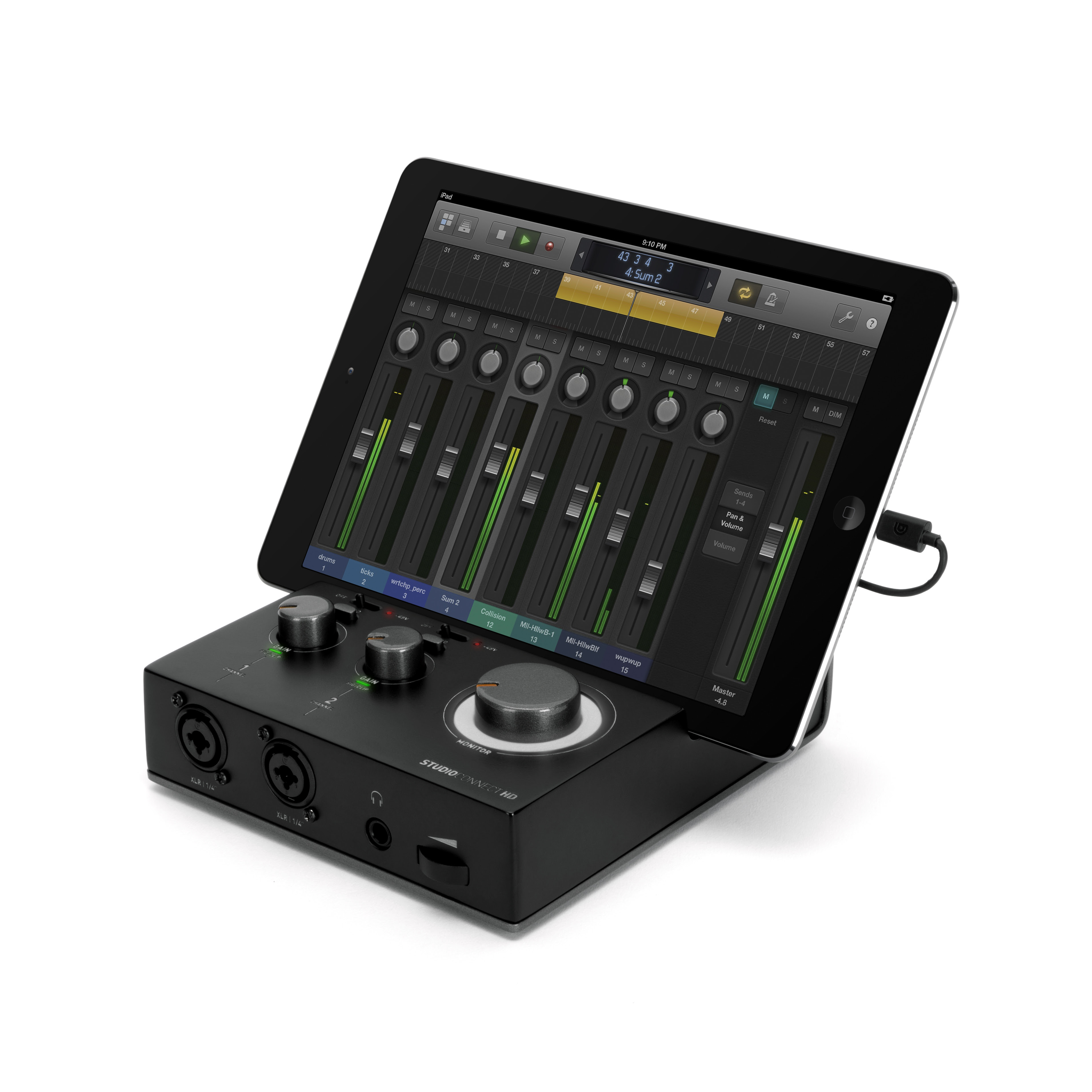 Griffin Introduces StudioConnect HD, an All-in-One Multi-Track Recording Interface for iOS and Mac OS X
