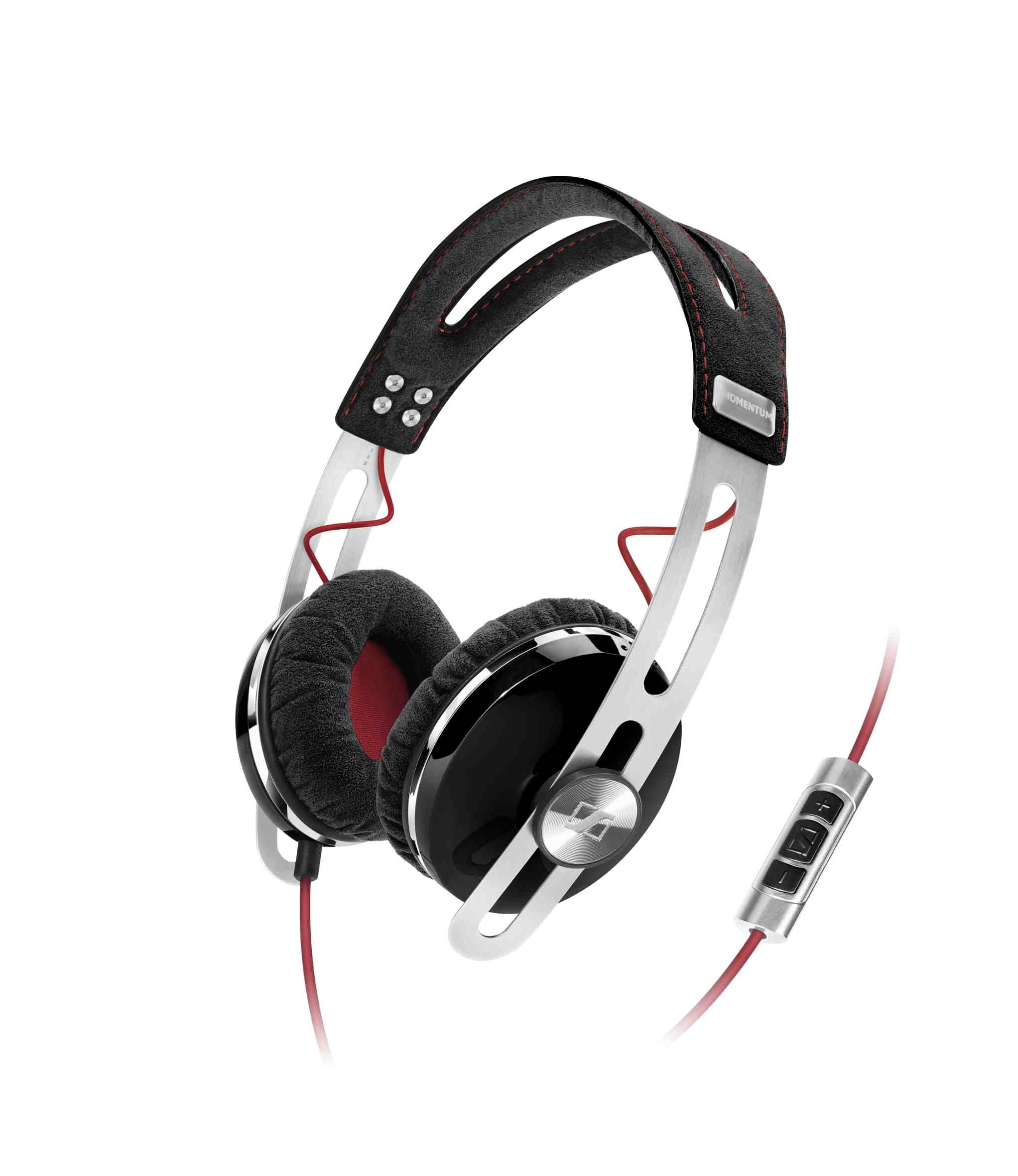 Essential style: The new MOMENTUM On-Ear in black, brown and red brings performance and sleek, understated beauty