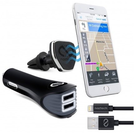 Naztech Introduces the Safety Essentials Car Kit with Magnetic Air Vent Car Mount