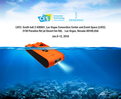 GENEINNO’S Poseidon Drone to Feature at CES 2018, Las Vega