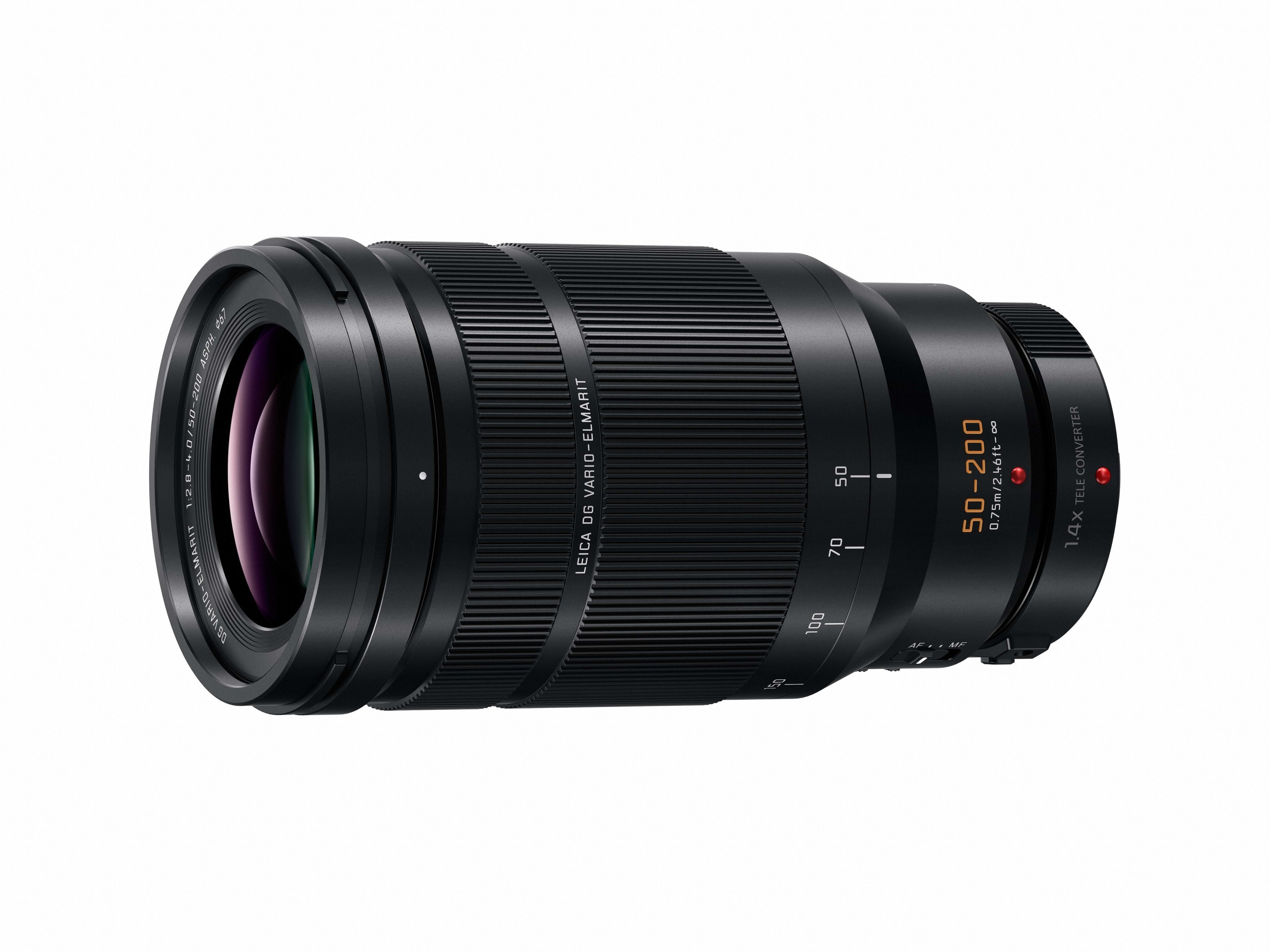 The New Ultra Telephoto Zoom Lens for Superb Image Quality LEICA DG VARIO-ELMARIT 50-200mm / F2.8-4.0 ASPH. (H-ES50200) 100 mm to 400 mm* Super Telephoto with High Mobility