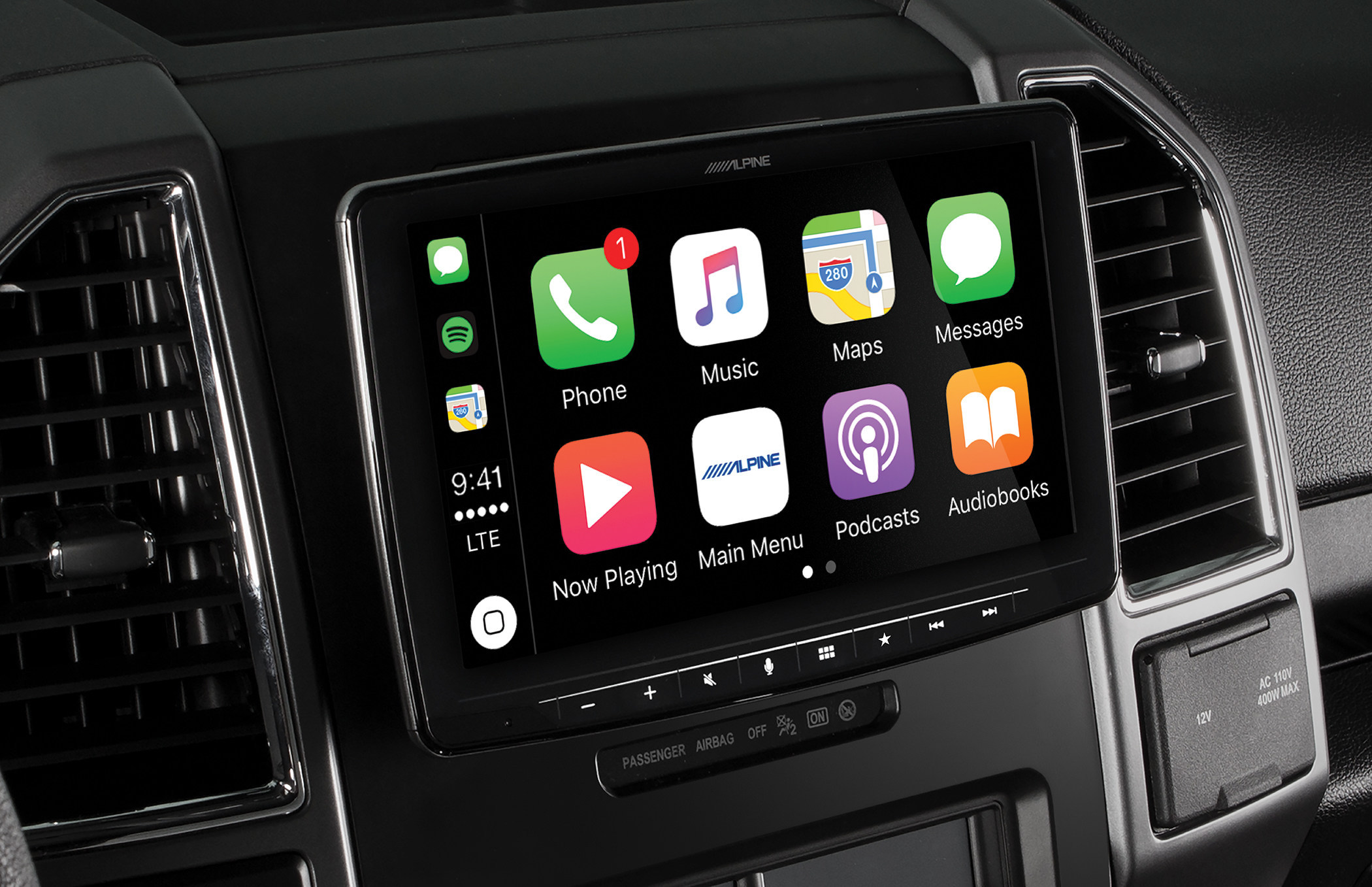 Alpine Electronics Now Shipping the iLX-F309 Alpine Halo9 In-Dash System