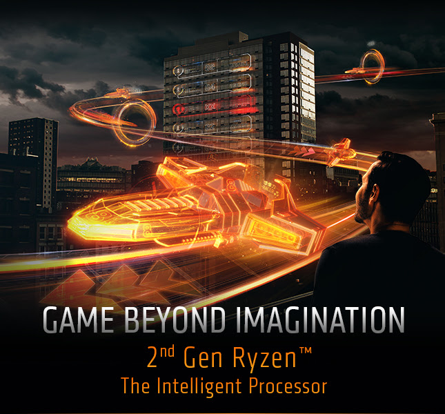2nd Gen AMD Ryzen™ Desktop Processor now available.