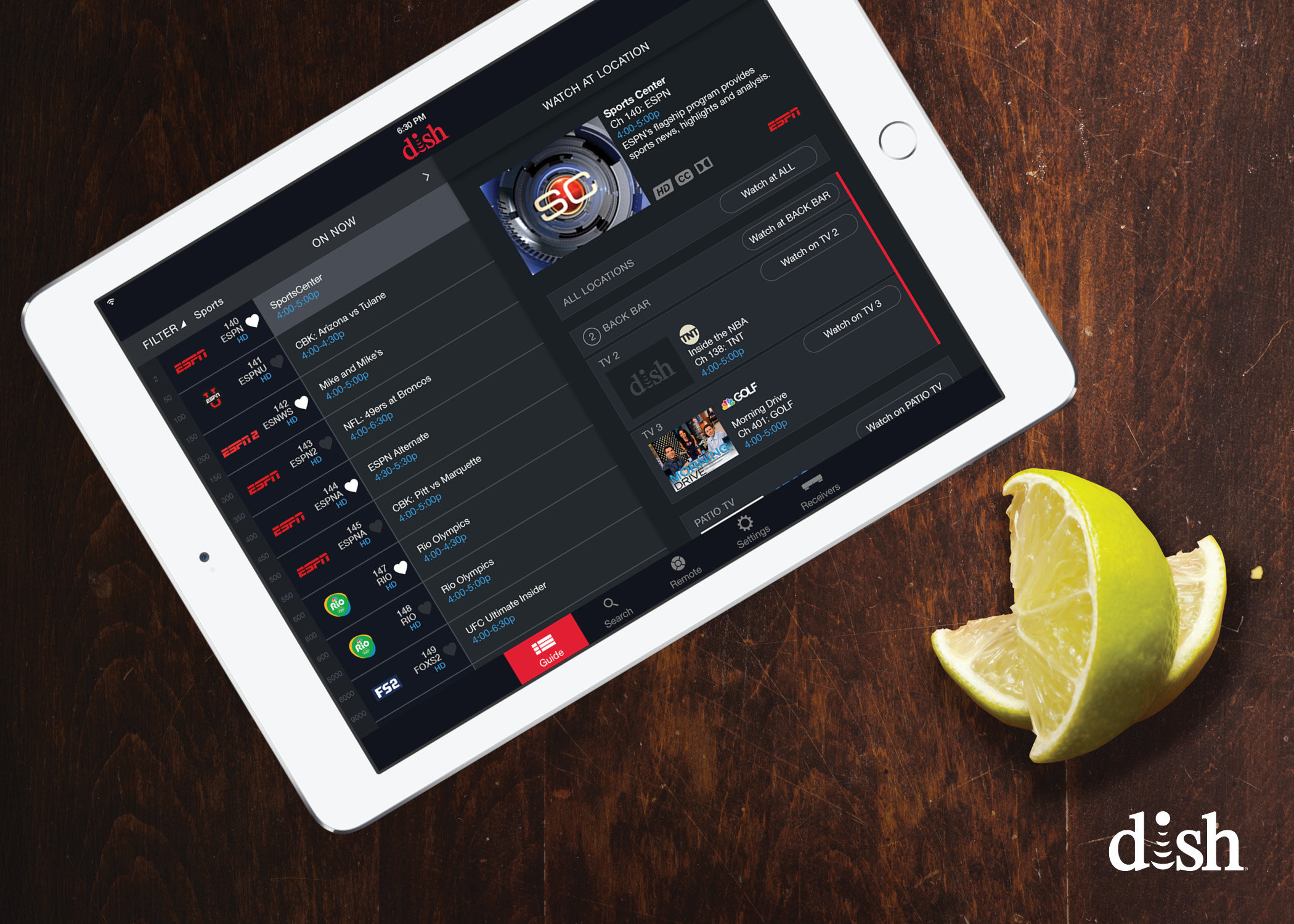 DISH launches new remote app, allows businesses to control multiple TVs