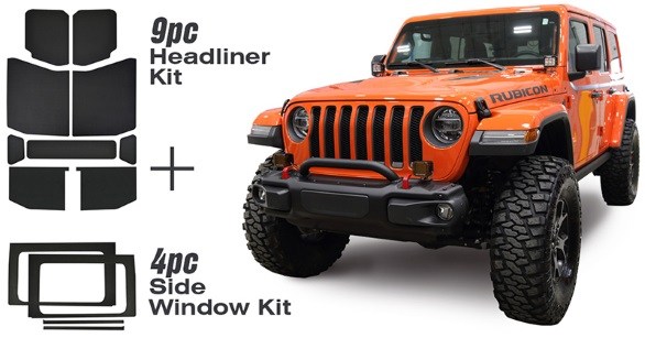 DEI Releases Jeep Wrangler JL Sound Deadening / Insulating Headliner Kit -  Cerebral-Overload