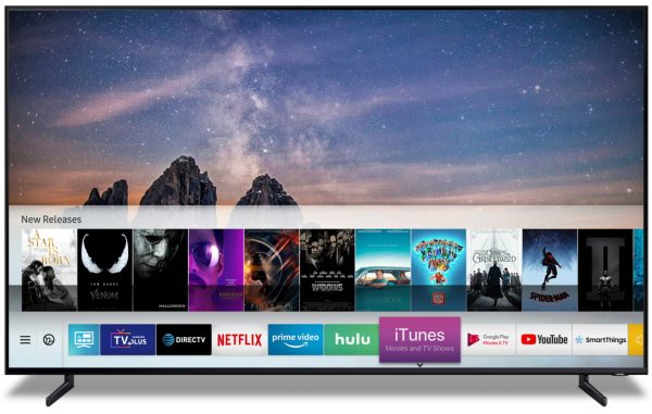 Samsung Smart TVs to Launch iTunes Movies & TV Shows and Support AirPlay 2 Beginning Spring 2019