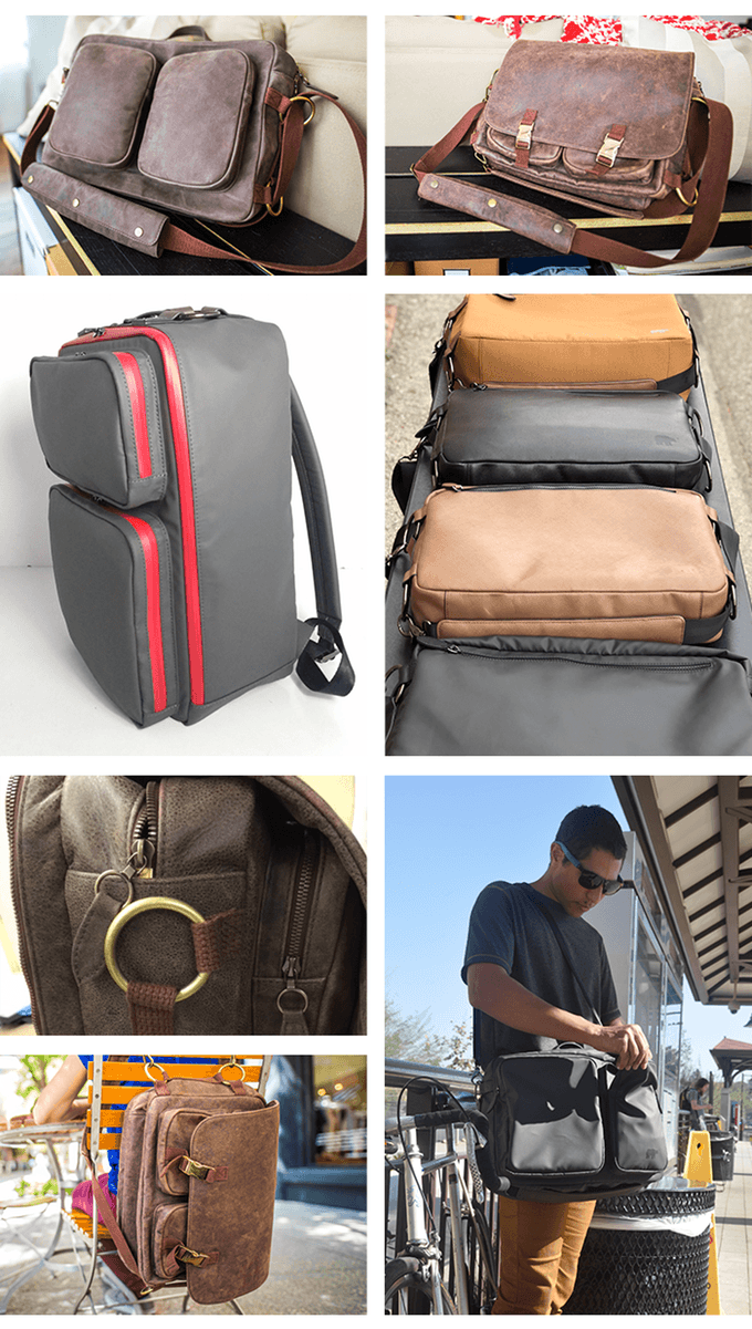 Meridian: Instantly Switch From Backpack to Messenger Bag