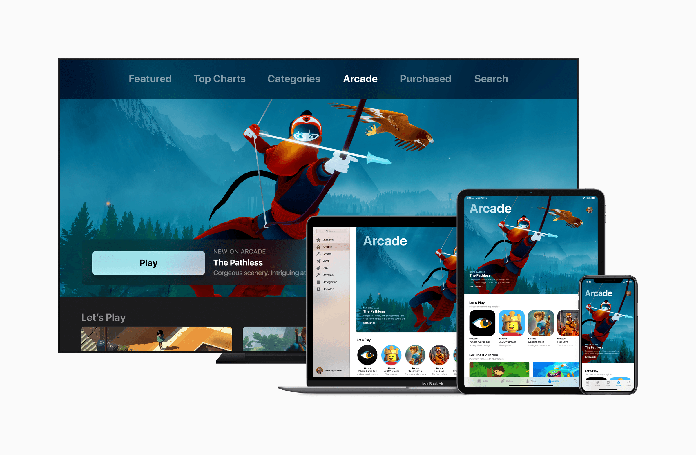 Apple introduces Apple Arcade — the world’s first game subscription service for mobile, desktop and the living room