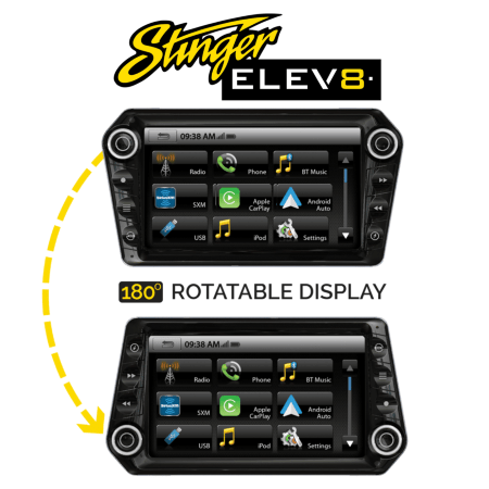 Stinger Electronics Announces New Version of ELEV8 Multimedia Display System for Q3