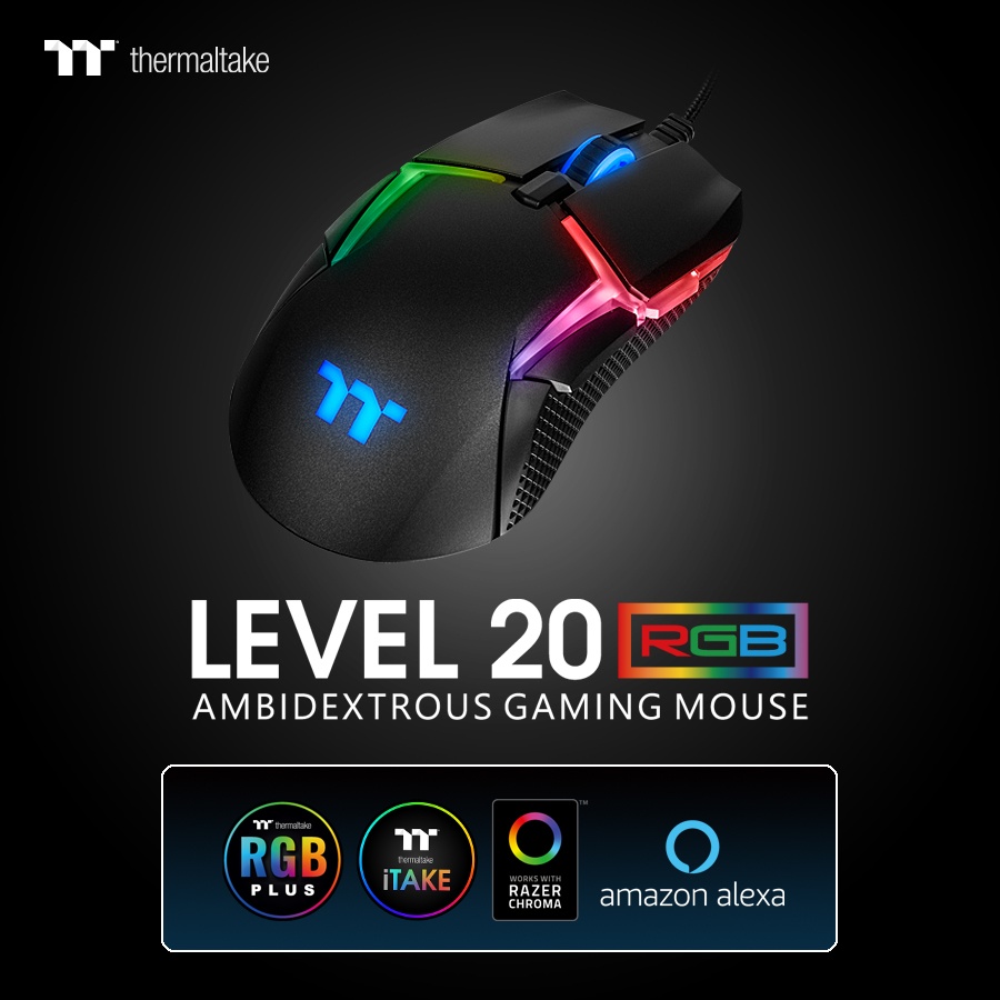 Thermaltake Launches its first Level 20 Gaming Mouse