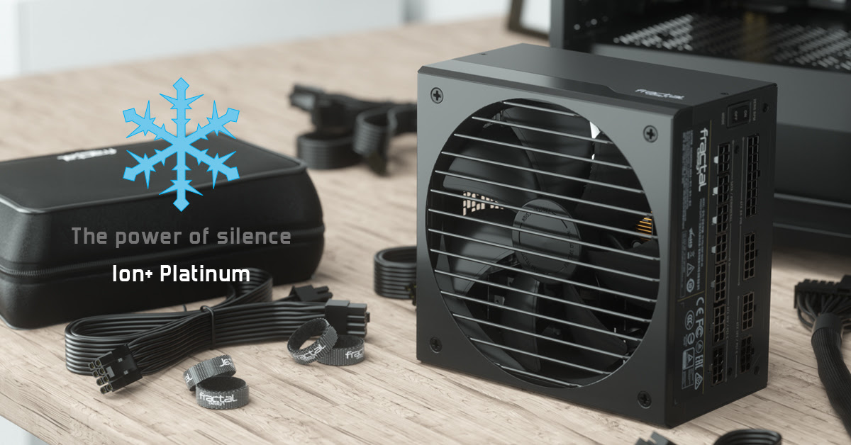 Introducing the Ion+ Platinum PSU – the power of silence