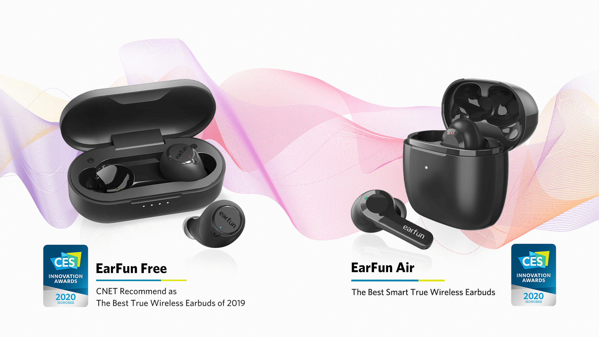 EarFun Wins Second CES Honor with Upcoming EarFun Air Earbuds, Promises New Tech for 2020