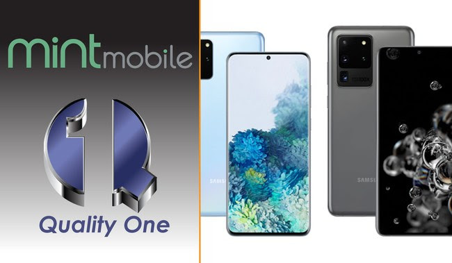 Quality One Wireless Once Again Partnering with Mint Mobile, this Time as their Exclusive Fulfillment Provider for the Samsung Galaxy S20 Series