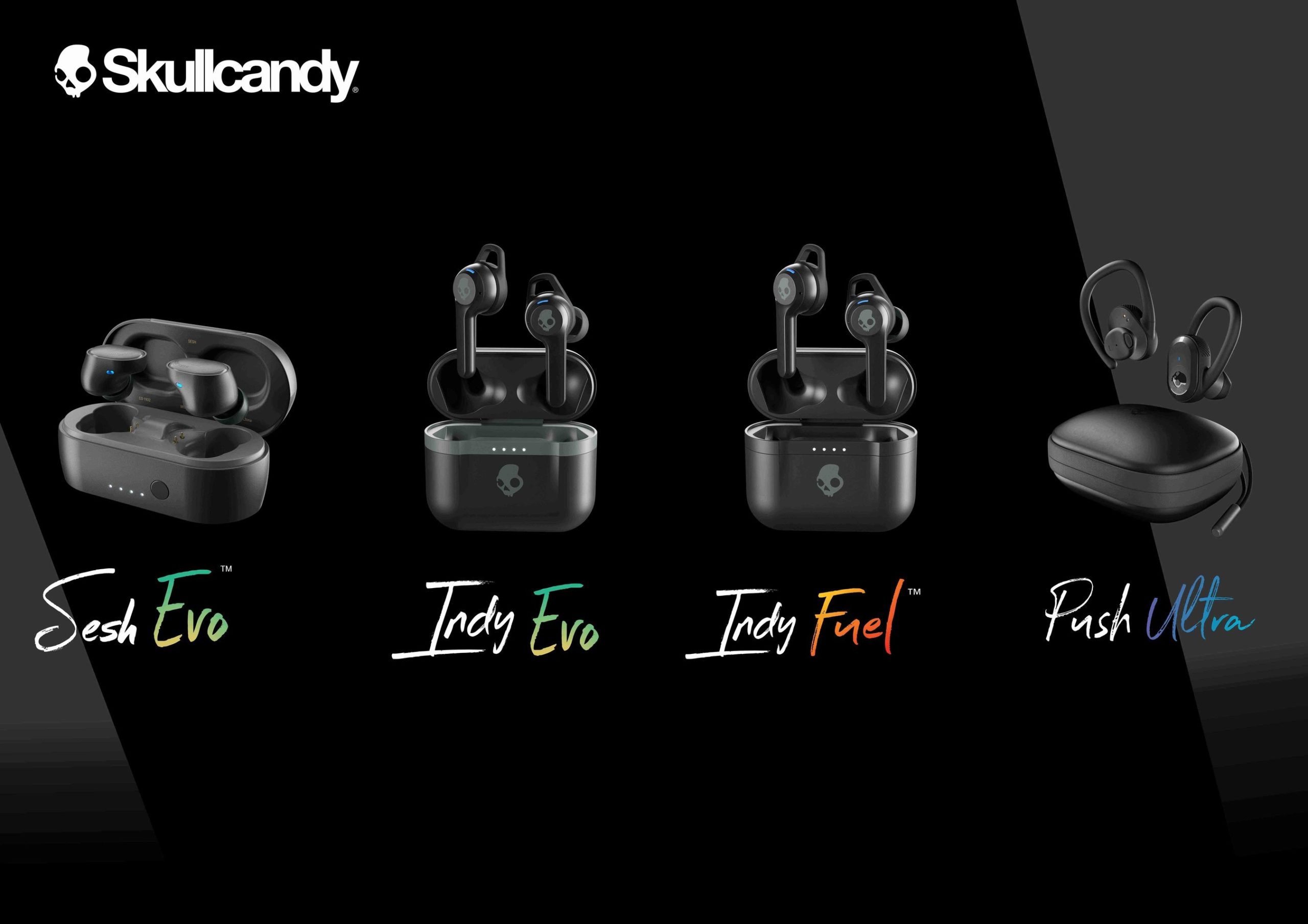 Skullcandy Debuts Fresh Expansions to Their Massively Popular True Wireless Families