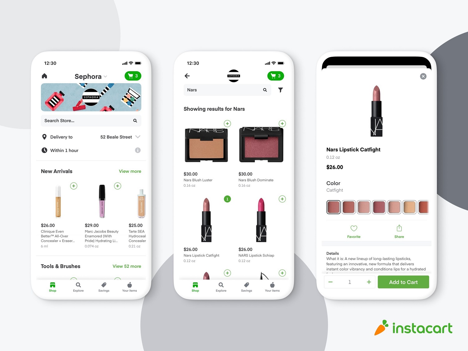 Instacart and Sephora Partner to Launch Same-day Delivery Across North America