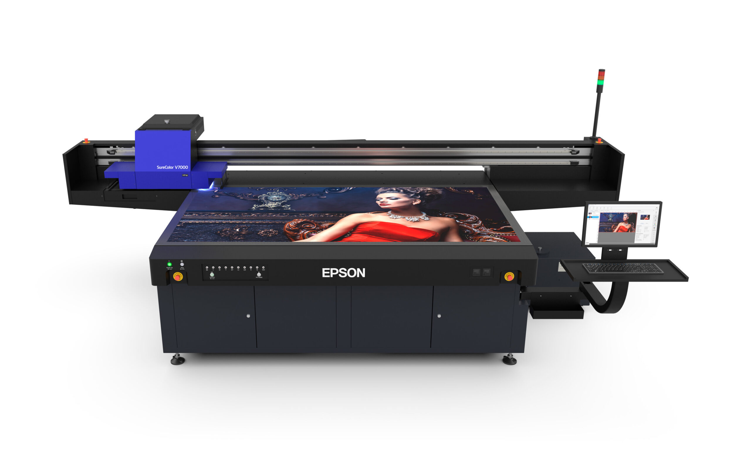 Epsons First Uv Flatbed Printer Offers Print Service Providers Outstanding Quality Outdoor 4285