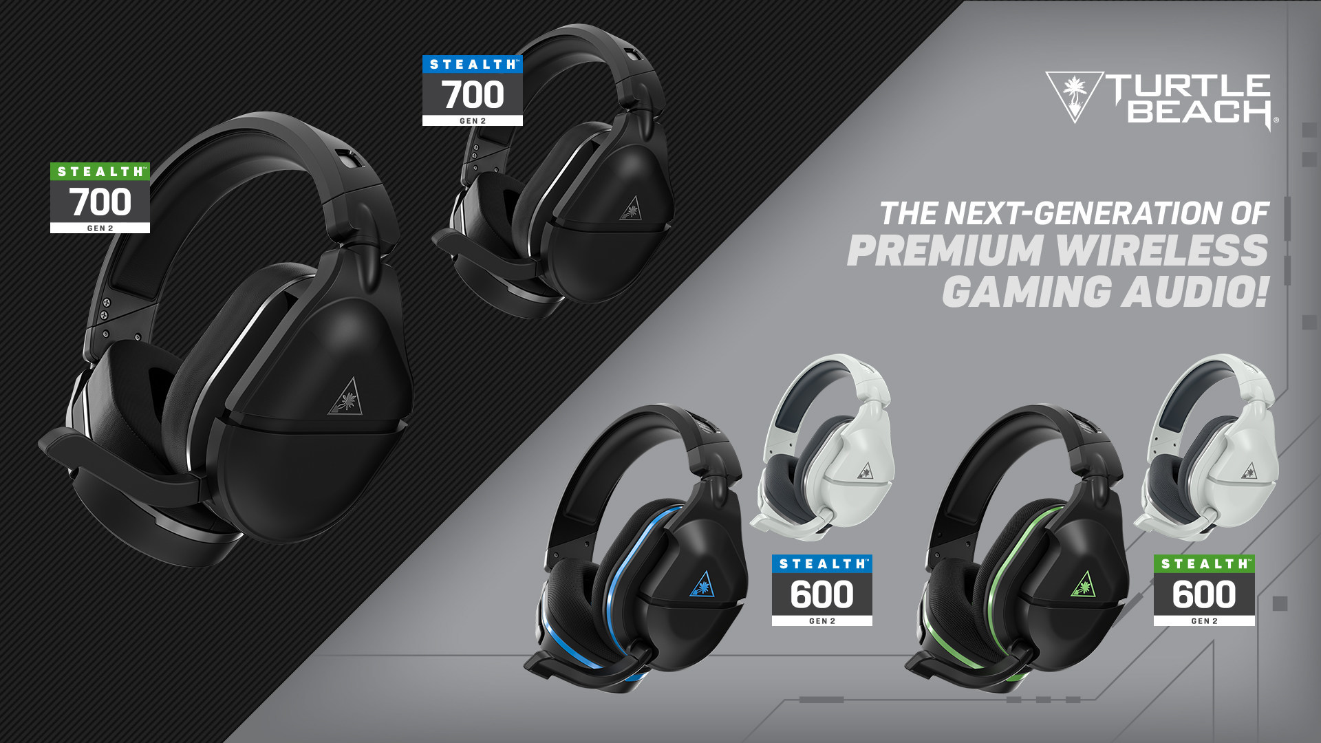 Turtle Beach’s Stealth 600 Gen 2 & Stealth 700 Gen 2 Celebrate First Month As Top-Selling Wireless Console Headsets