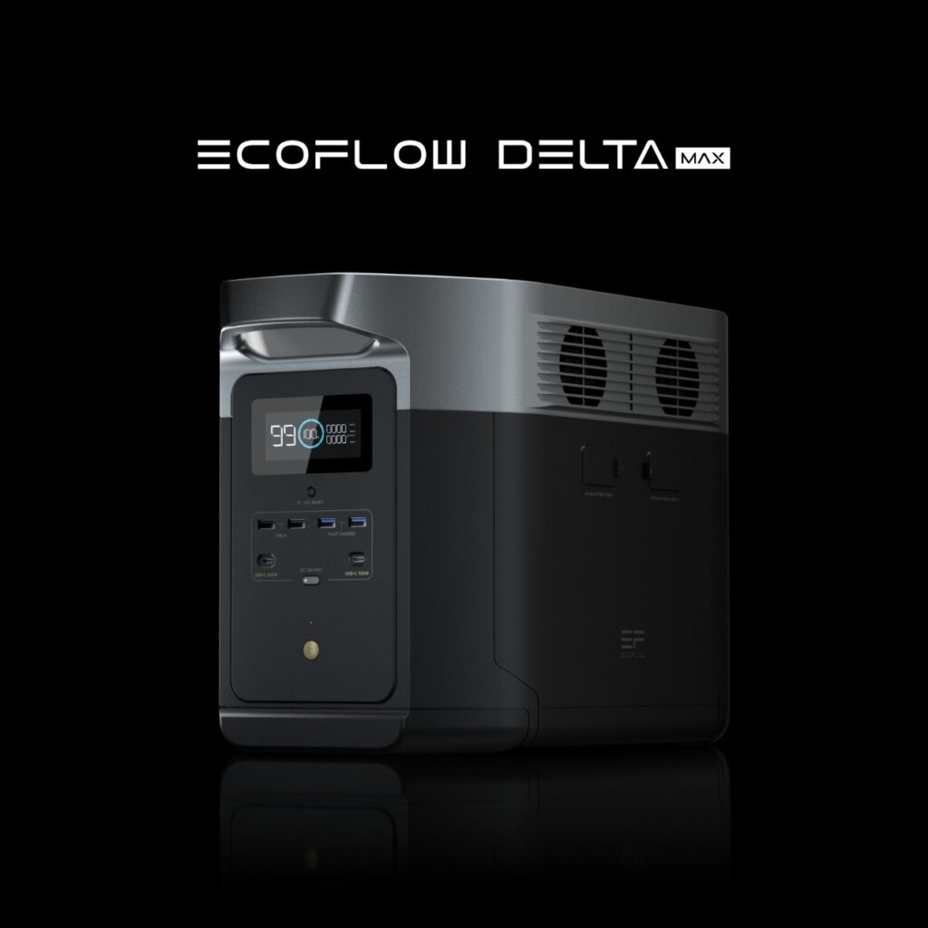 EcoFlow Launches DELTA Max, a TwoDay Home Backup Power Station