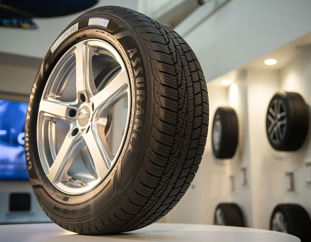 GOODYEAR DEVELOPS 70% SUSTAINABLE-MATERIAL TIRE WITH INDUSTRY-LEADING INNOVATIONS