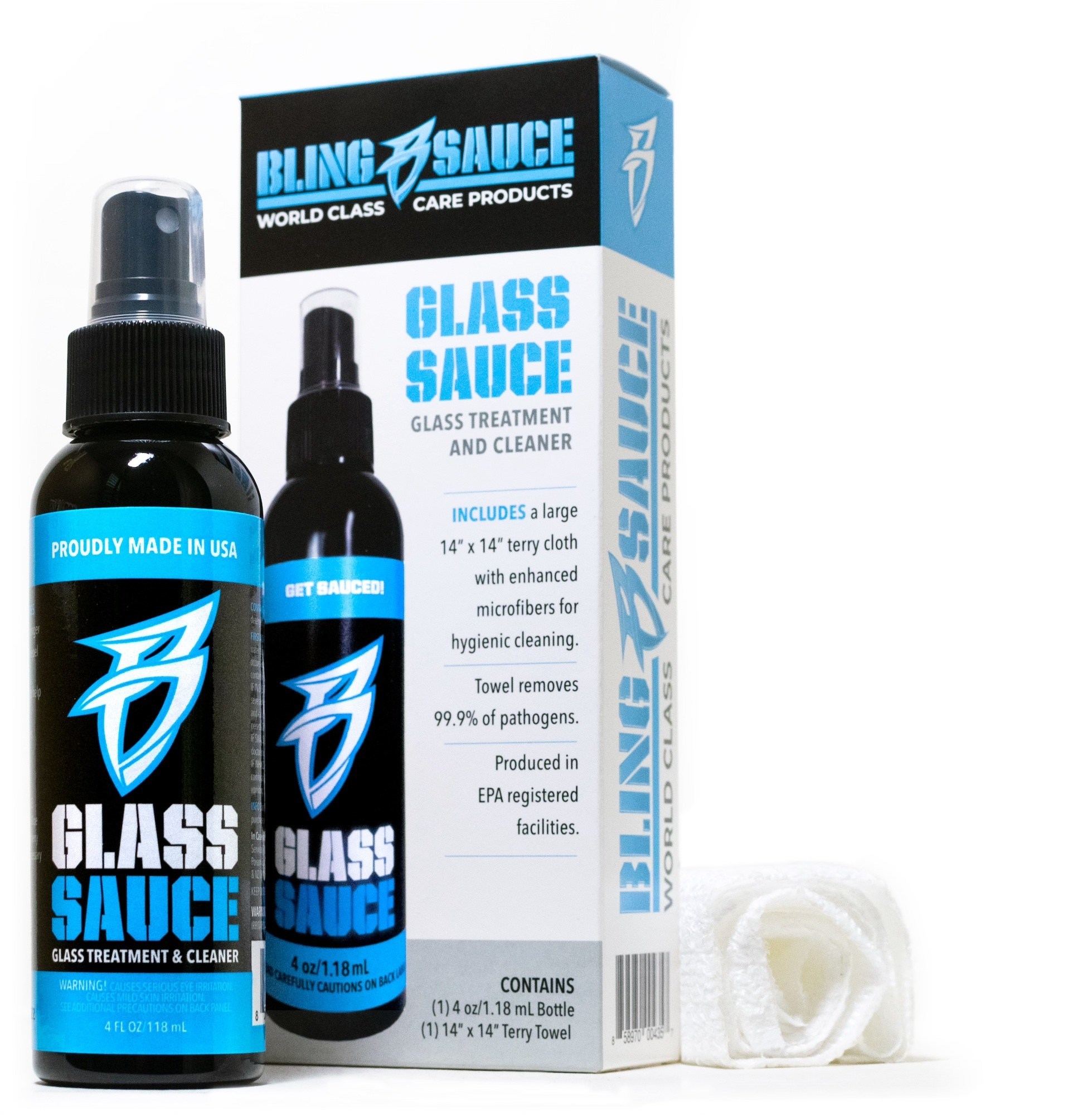 Bling Sauce Releases Revolutionary Glass Cleaner Available at Over 300 Walmart Locations
