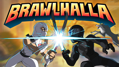 G.I. JOE Characters Snake Eyes and Storm Shadow Join Brawlhalla® as Epic Crossovers on February 23