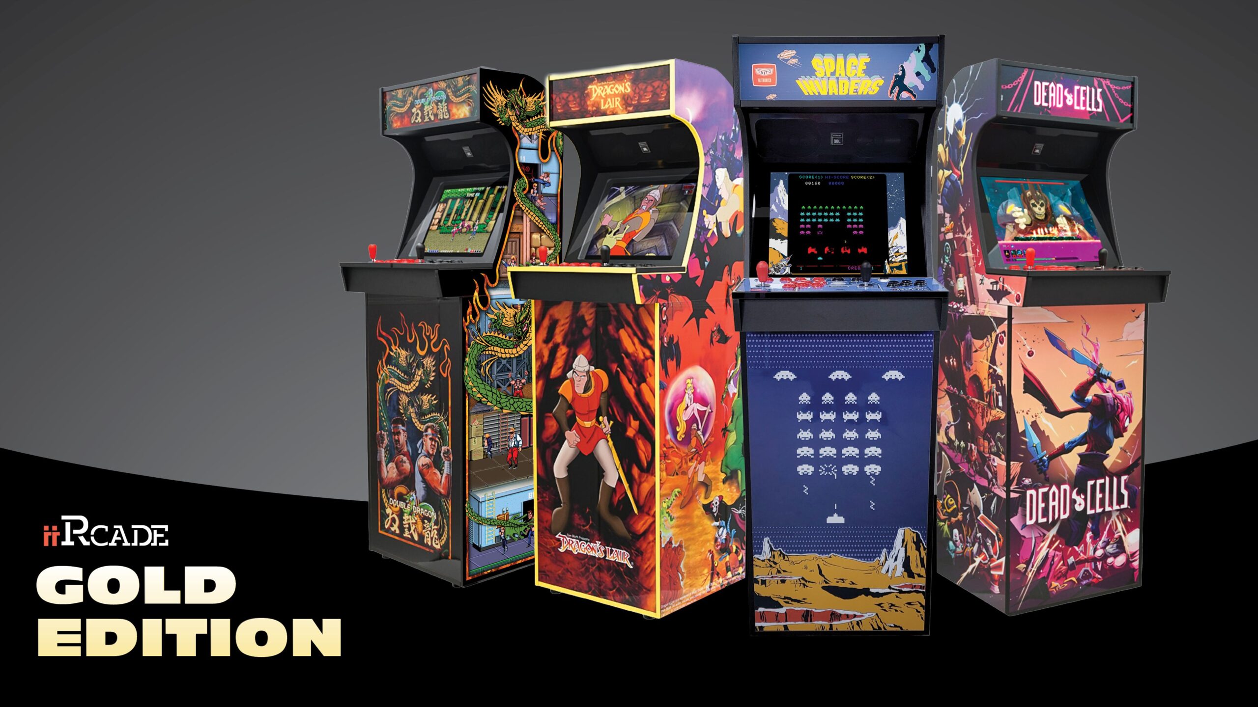 iiRcade Gold Edition, Featuring ‘Sound by JBL’ and a New Cabinet Design, Now Available for Pre-Order