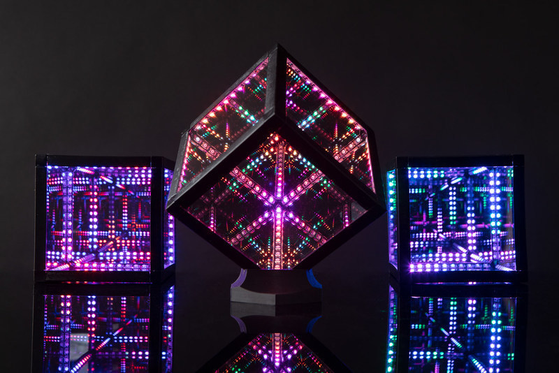 Hyper-Chromatic Infinity Art That Turns Music Into Light – The HyperCube Nano