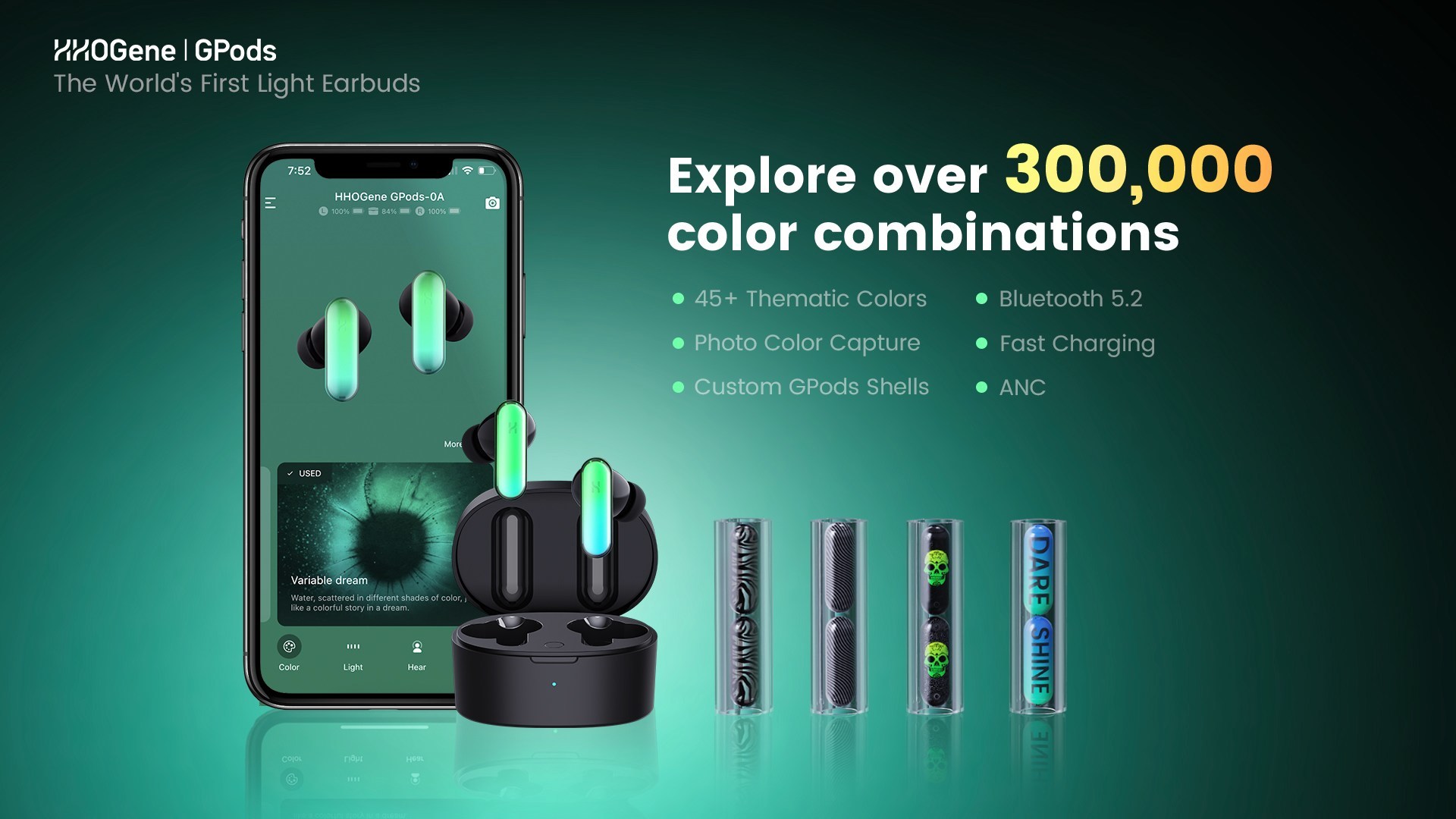 The World’s First Light Earbuds HHOGene GPods Amazed the Market