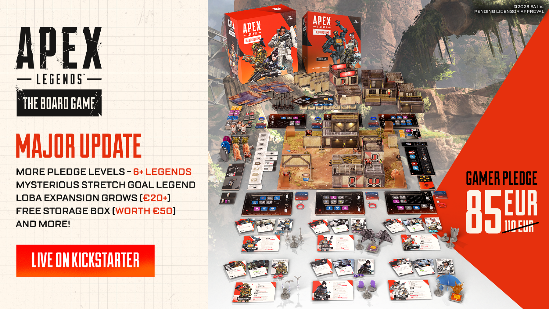 Official Apex Legends Board Game Successfully Funded, Adds Exclusive Items and New Pledge Options in Huge Campaign Update