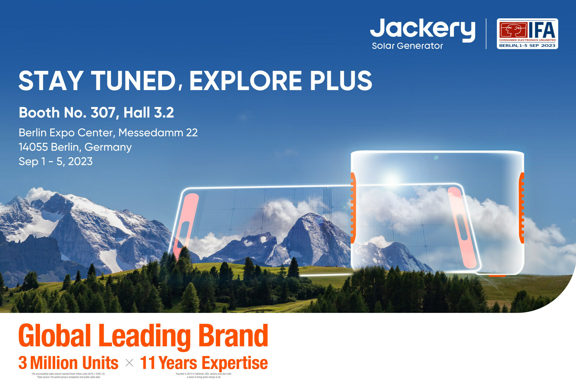 Jackery to Unveil Latest Flagship Product at IFA Berlin 2023, Embracing More Freedom and Energy Independence