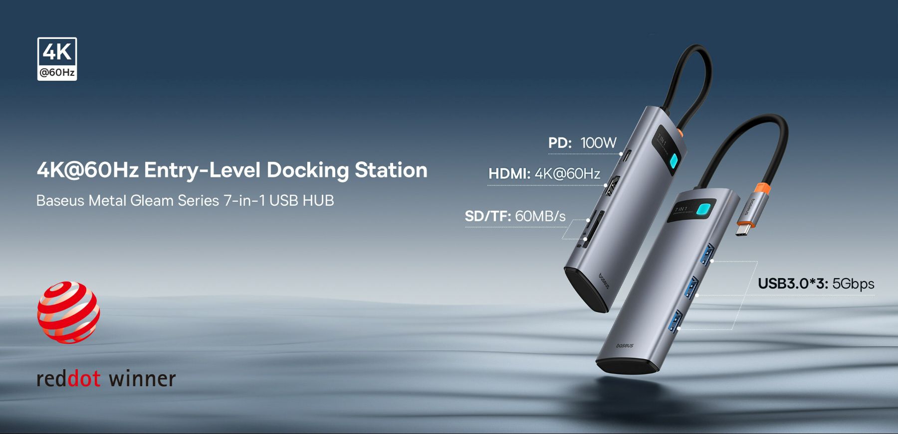 Baseus Launches the Only Docking Station in Its Price Range with 4K@60Hz