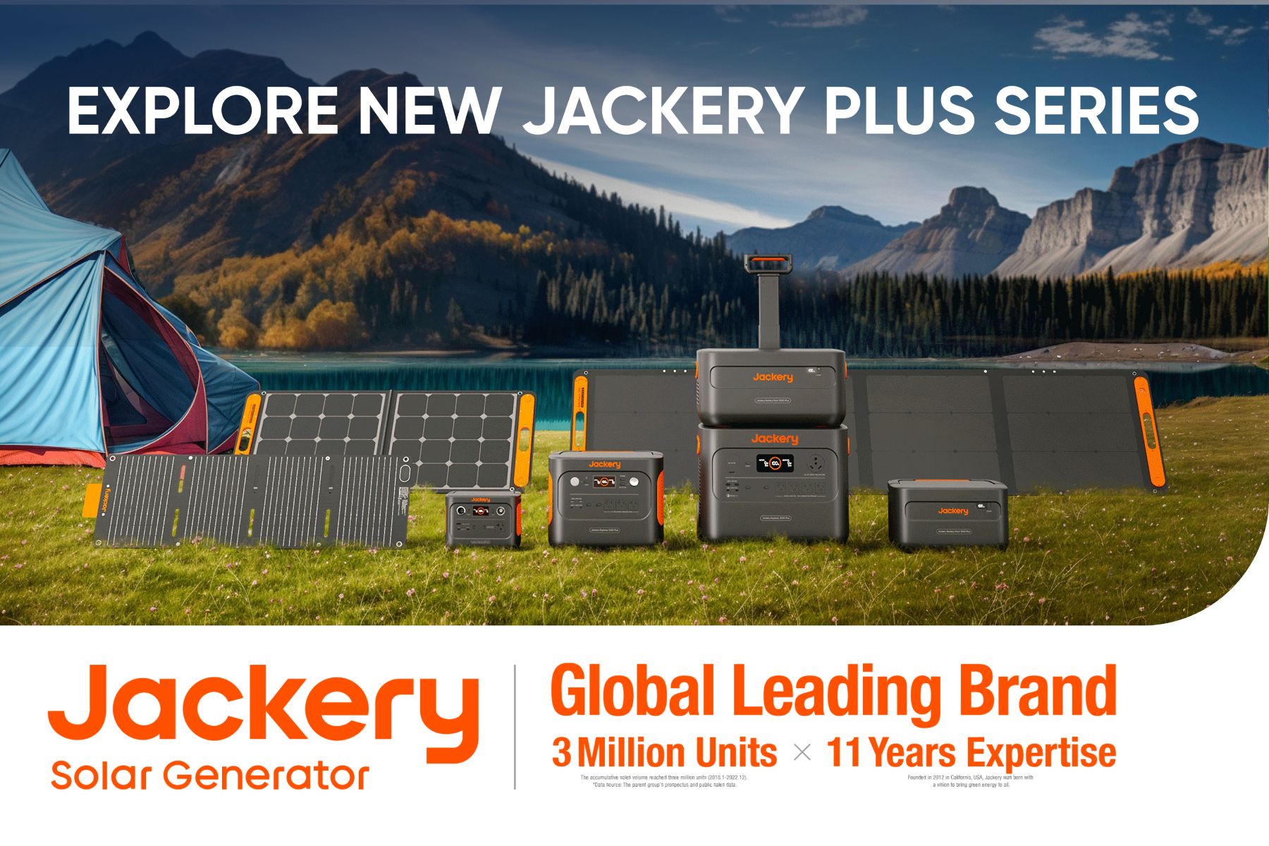 Jackery’s New Plus Line Redefines Power Convenience with World’s Lightest Solar Generator and Expandable Power