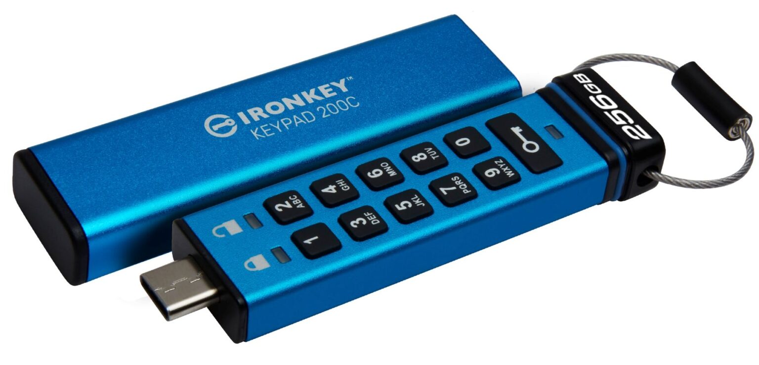 Rubbermaid Configurations Kingston IronKey Keypad 200 512GB USB Drive -  Military Grade Hardware Encryption FIPS Certified Secure USB Flash Drive