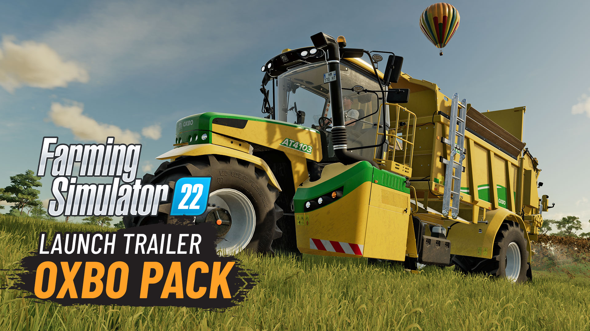 FARMING SIMULATOR 22: OXBO PACK RELEASED, INCLUDES BIG MACHINES FOR GRAPES AND MANURE