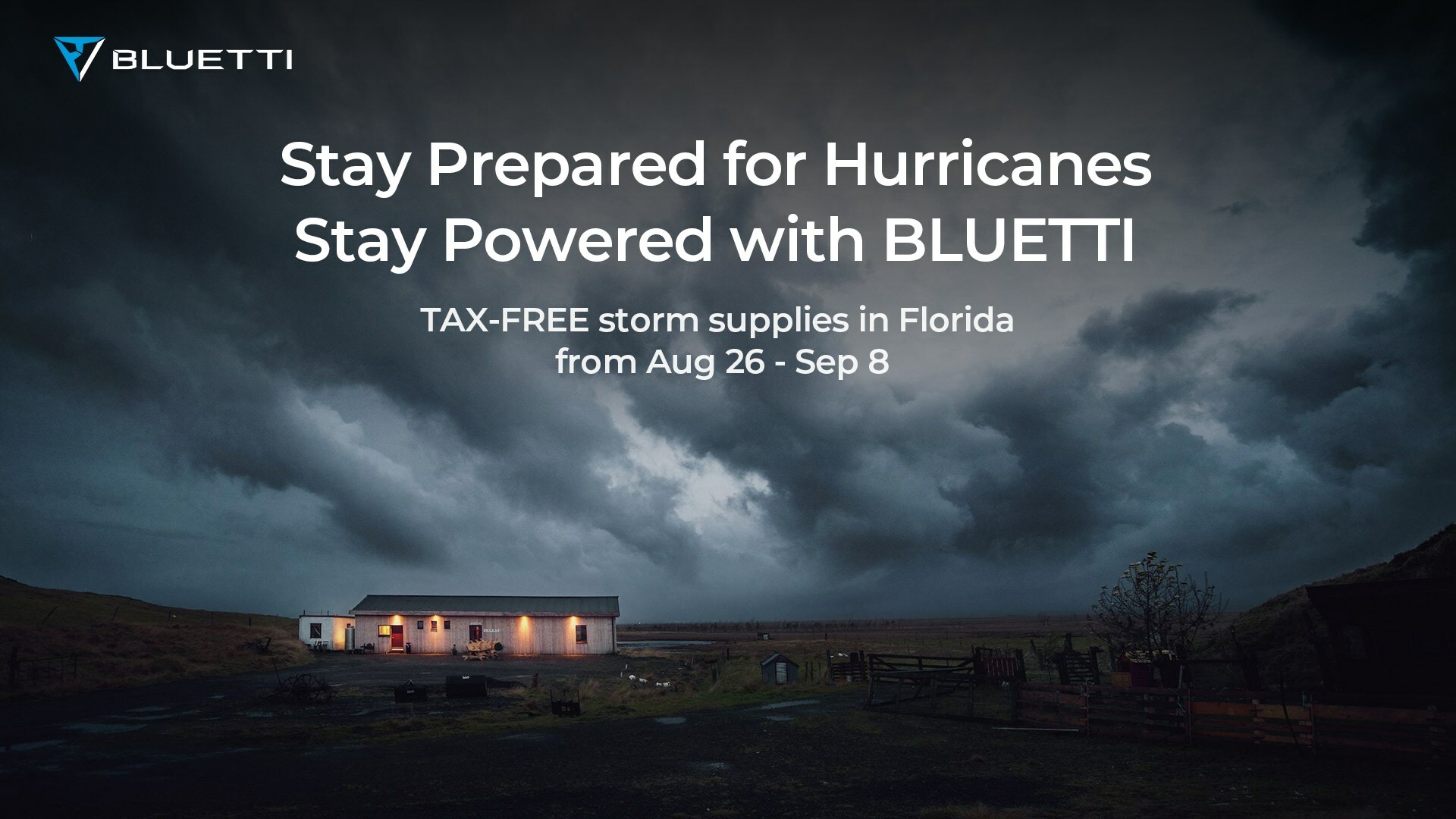 BLUETTI Provides Hurricane Preparedness Guidelines Amid Recent Florida Storm