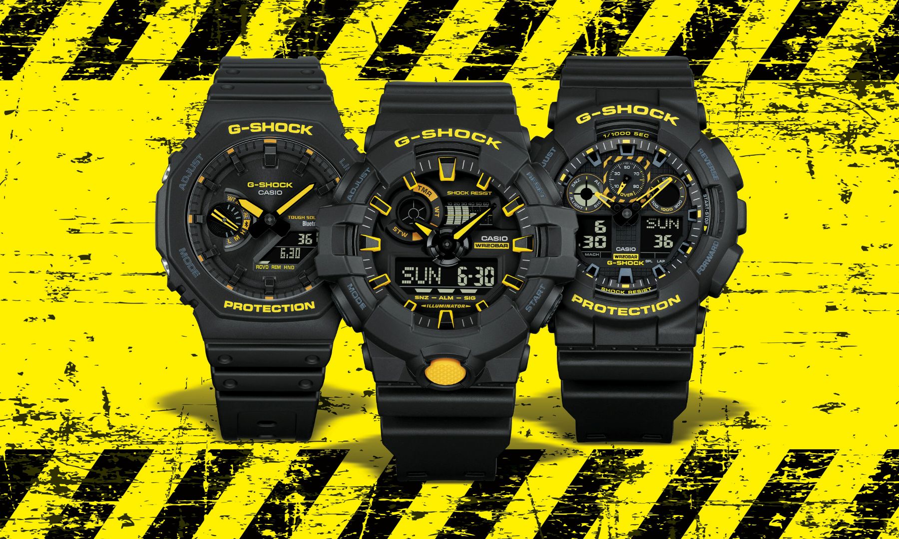 G-SHOCK ANNOUNCES CAUTION YELLOW COLLECTION: A BOLD FUSION OF STYLE AND FUNCTIONALITY