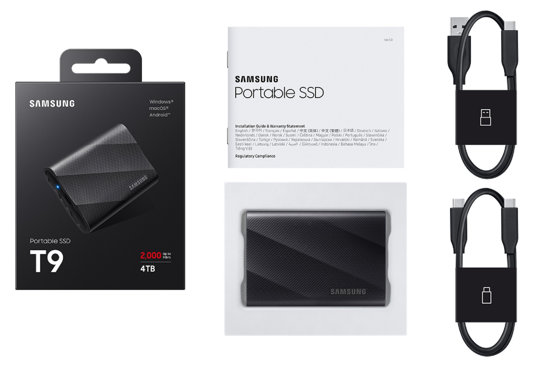 Samsung Announces T9 Portable SSD