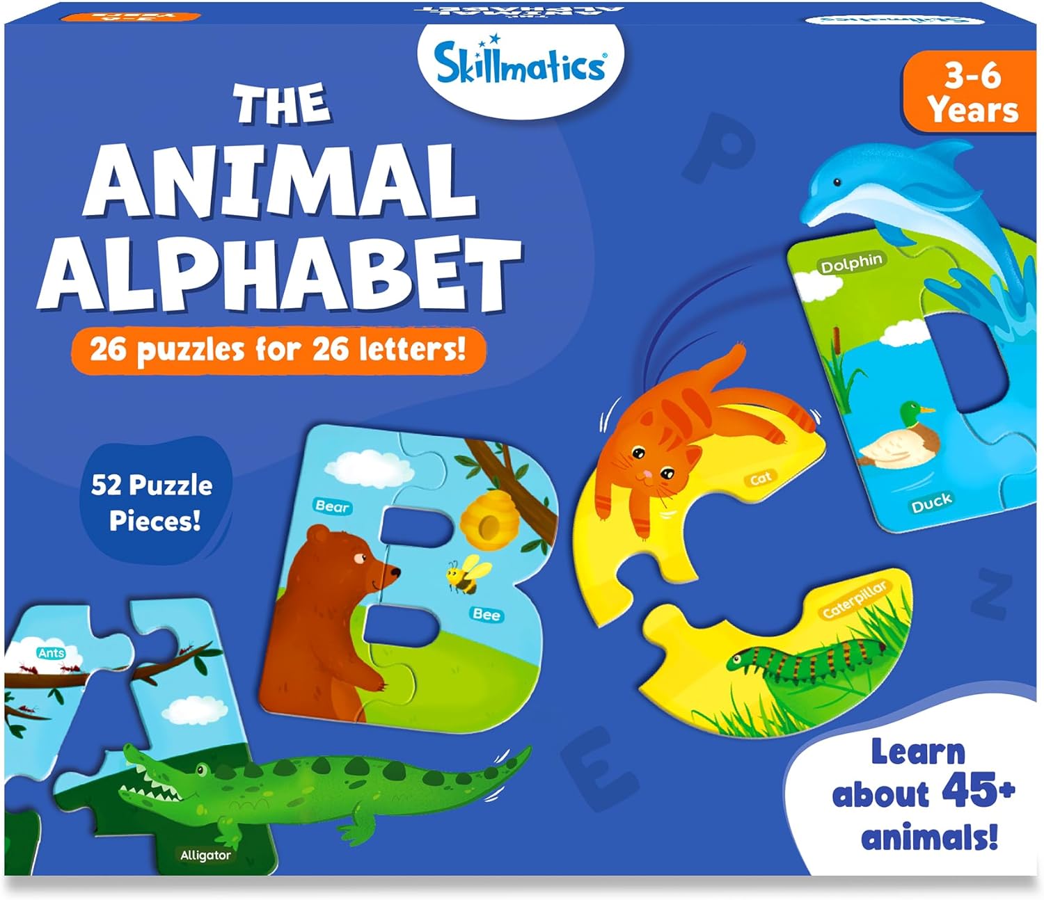 Review: Skillmatics Animal Alphabet