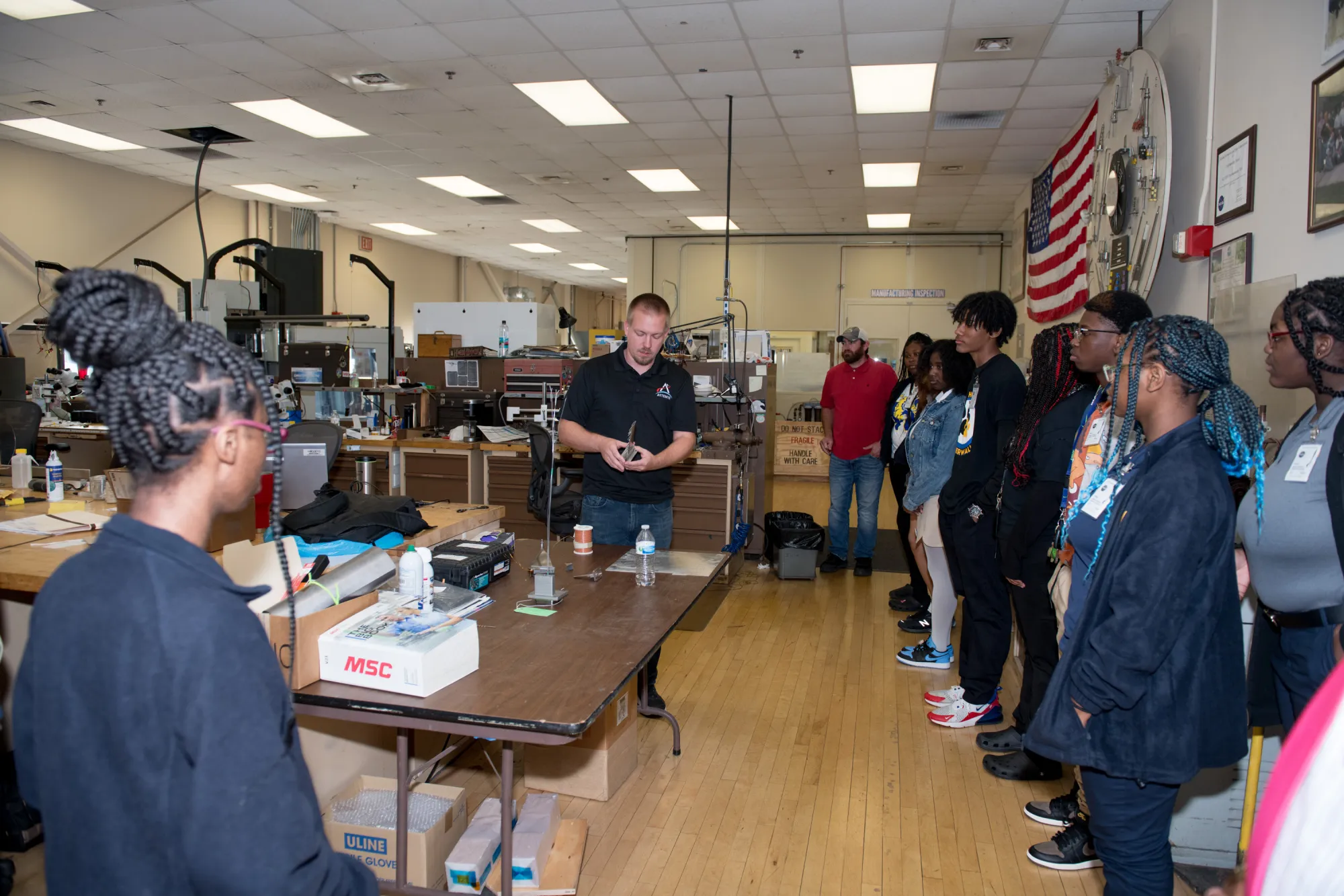 NASA Glenn Attracts Students to Manufacturing Careers  