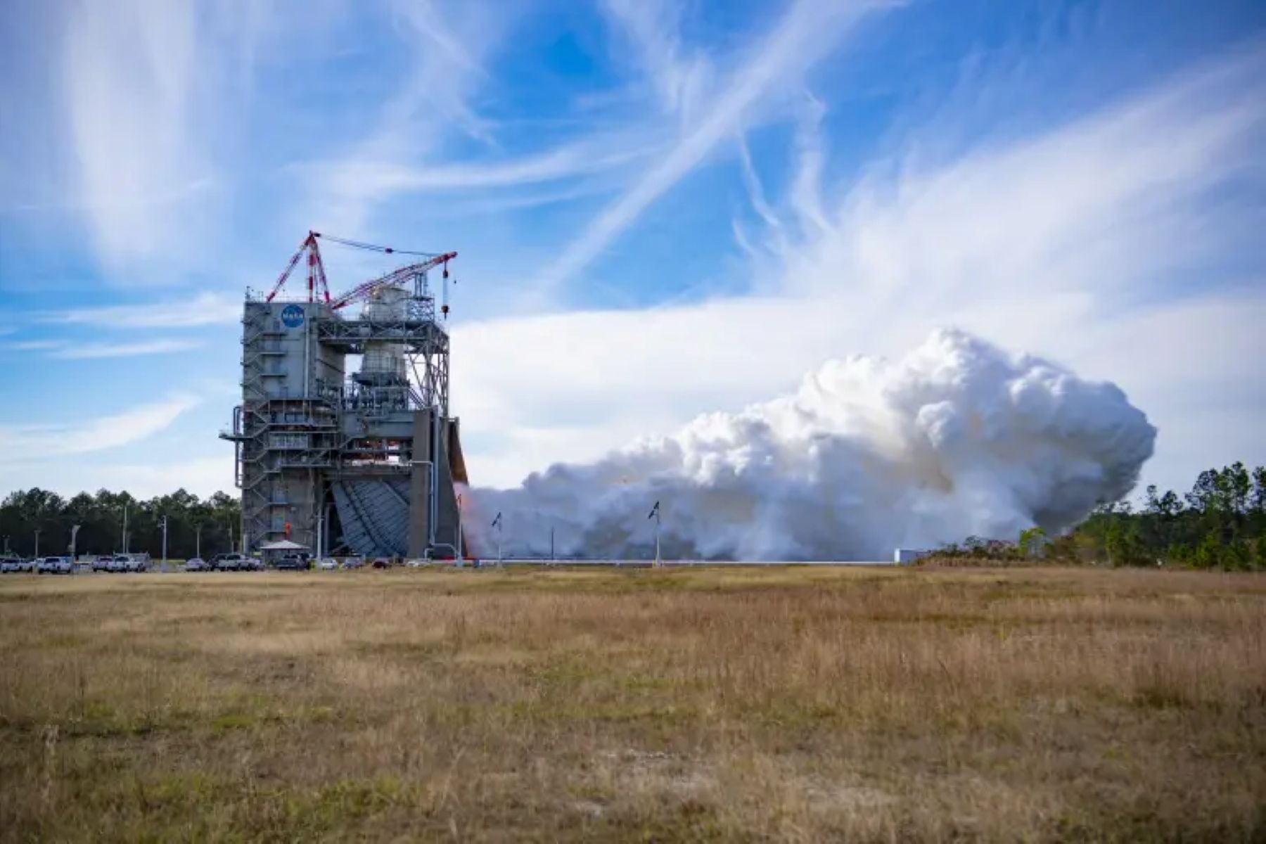 NASA Tests In-Flight Capability of Artemis Moon Rocket Engine