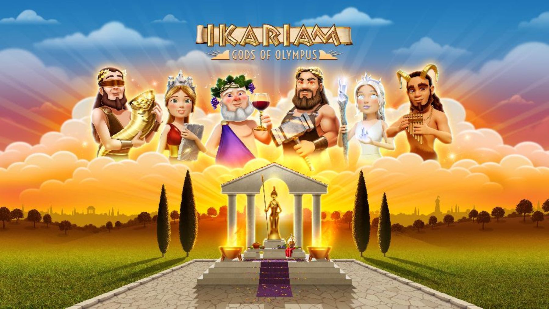 Gameforge Reveals Ikariam “Gods of Olympus” Update, Bringing New Content to Greek City Builder MMO Later this Winter