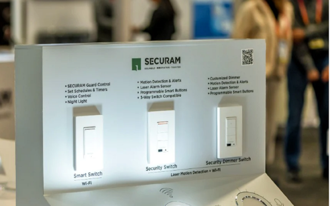 SECURAM Systems, Inc. Launches New Wi-Fi Security Smart Wall Switch Collection at CES 2024