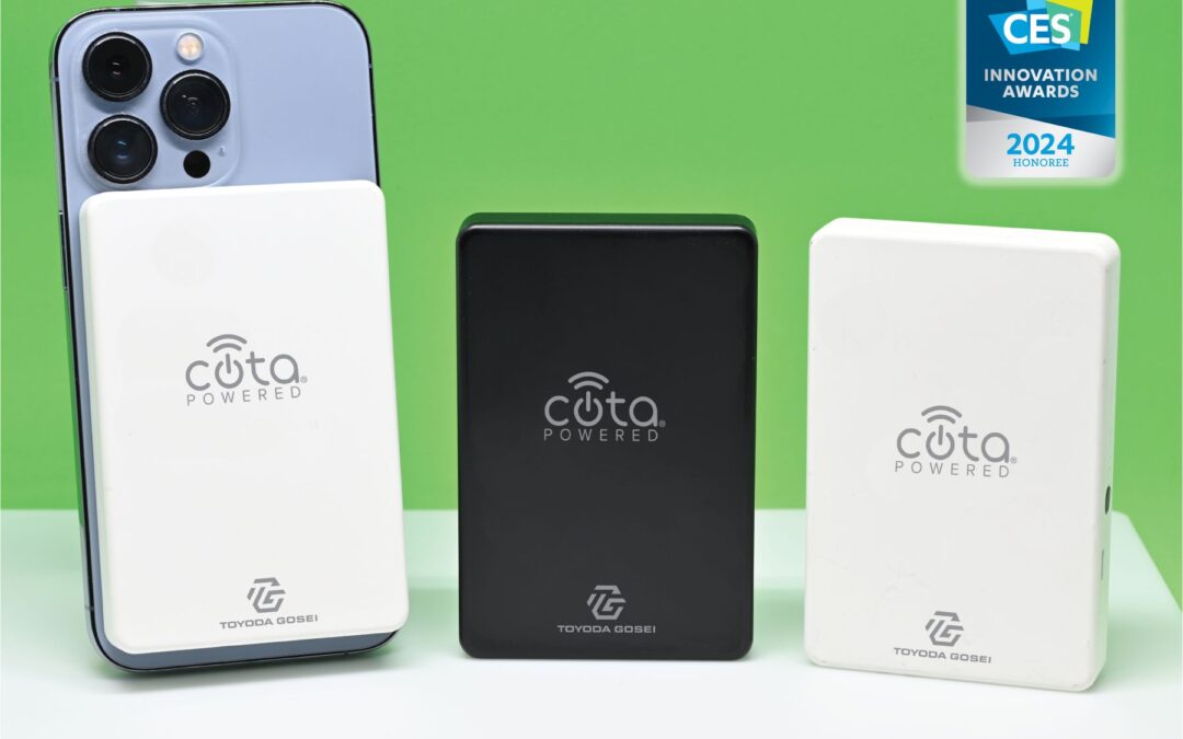 Toyoda Gosei’s Cota® Wireless Power Magnetic Phone Chargers Receives CES Innovation Award