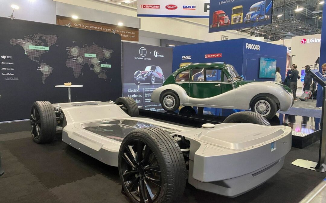 U POWER Tech unveils “plug-and-play” EV chassis at CES; a tech and business model set to shake up the EV industry