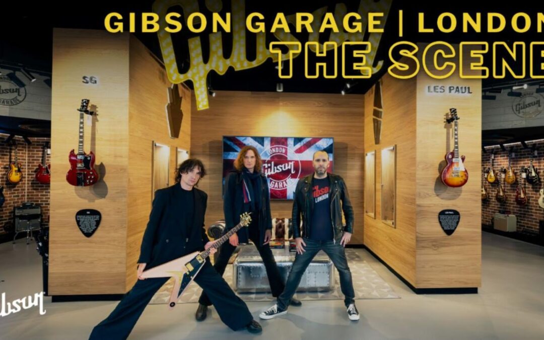 PREMIERES NEW EPISODE OF “THE SCENE” AT THE GIBSON GARAGE LONDON FEATURING DAN AND JUSTIN HAWKINS OF THE DARKNESS STREAMING NOW ON GIBSON TV