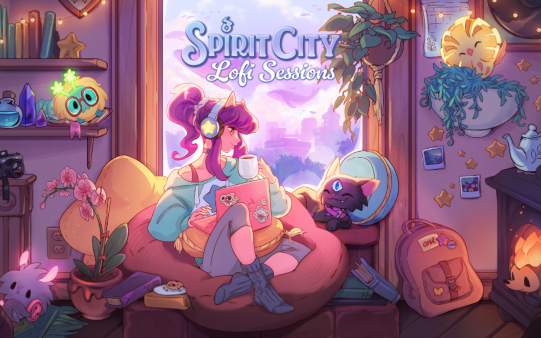 Check Out the Lineup of Cute, Cuddly New Spirits in Upcoming Cozy Game and Focus Tool “Spirit City: Lofi Sessions”