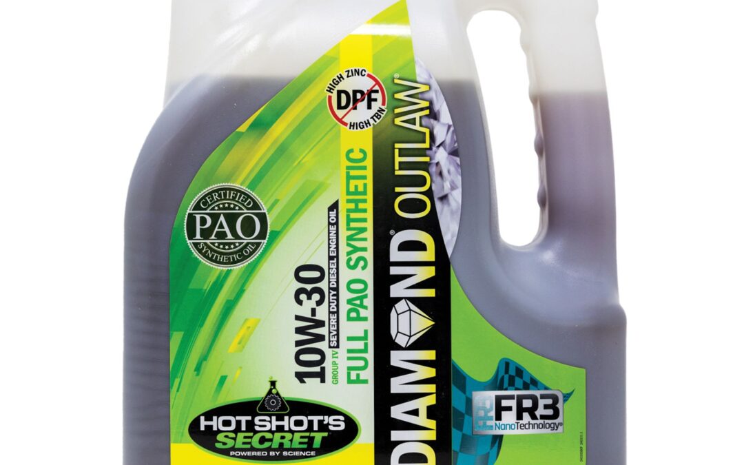 Hot Shot’s Secret® Introduces Black Diamond® Outlaw® 10W- 30 Full PAO Synthetic Engine Oil