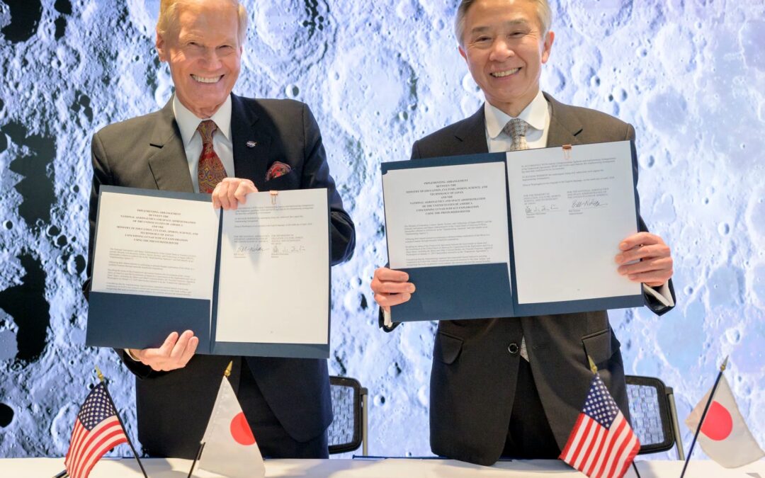 NASA, Japan Advance Space Cooperation, Sign Agreement for Lunar Rover
