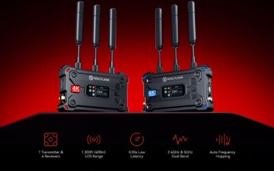 Hollyland Announces Pyro S, a New Wireless 4K Video Monitoring System for Filmmakers